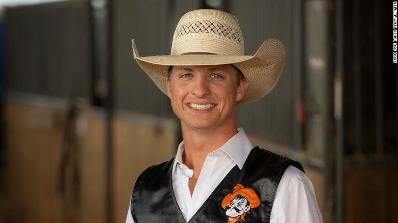 An Oklahoma State University bull rider died from injuries sustained during competition