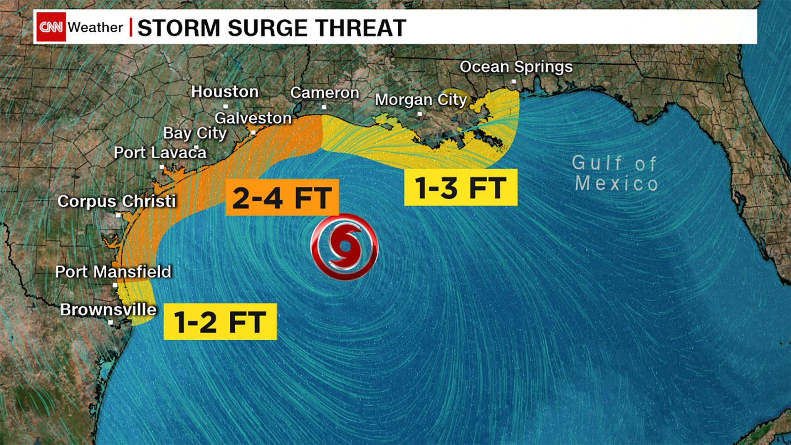 Tropical Storm Beta: More Than 10 Million People Under Storm Warnings ...