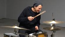 Ed Bettinelli is back on the drums at his home in Dobbs Ferry, New York.