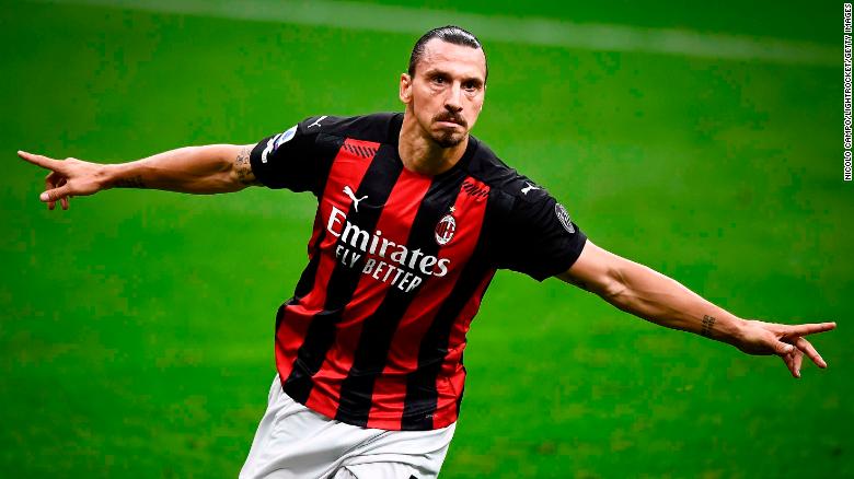 Zlatan Ibrahimovic Age Is Just A Number To Swede As He Leads Ac Milan To Victory Cnn