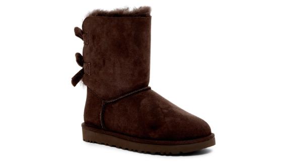 twinface sheepskin genuine shearling bootie