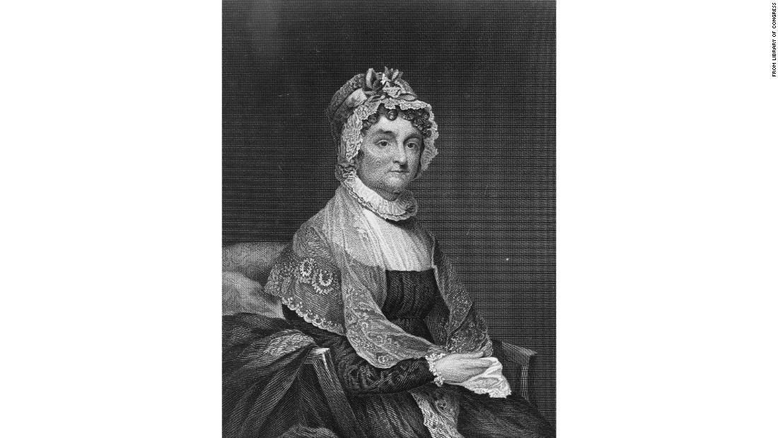 Abigail Adams, the first &lt;em&gt;second&lt;/em&gt; lady of the United States -- that is, the vice president&#39;s spouse -- was a prolific letter writer who left behind detailed accounts of her era. &lt;br /&gt;&lt;br /&gt;Descendant of the well-to-do Quincys and friends with Martha Washington, Adams upheld the duty of formal hosting once husband John Adams became president. She was also known as a politically engaged sounding board for her husband, and an &lt;a href=&quot;https://www.history.com/topics/first-ladies/abigail-adams&quot; target=&quot;_blank&quot;&gt;outspoken advocate for abolishing slavery and supporting women&#39;s rights.&lt;/a&gt; She &lt;a href=&quot;https://blogs.loc.gov/loc/2016/03/remember-the-ladies/&quot; target=&quot;_blank&quot;&gt;famously encouraged her husband&lt;/a&gt; to &quot;remember the ladies and be more generous and favorable to them than your ancestors.&quot;&lt;br /&gt;&lt;br /&gt;&lt;strong&gt;Served:&lt;/strong&gt; 1797 - 1801