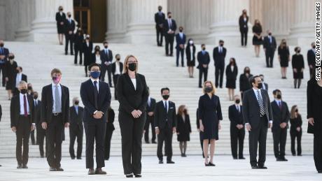 Ruth Bader Ginsburg's army of clerks to stand guard at the Supreme Court