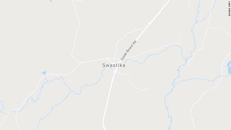 The New York town of Swastika votes to keep its name