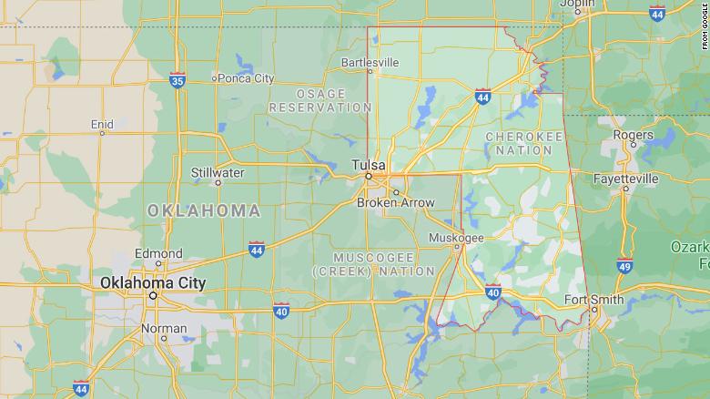 The Cherokee Nation reservation is now visible on Google Maps