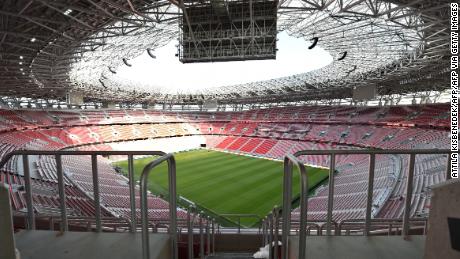 The Puskas Arena will host the Super Cup match between Bayern Munich and Sevilla. 