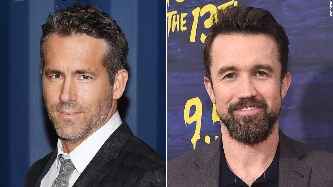 Ryan Reynolds and Rob McElhenney nominated for Wrexham award after football  club takeover