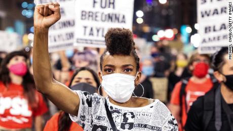 In pictures: Breonna Taylor decision sparks protests