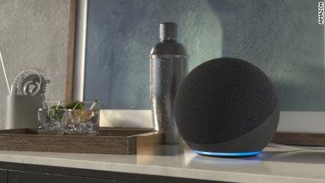 Amazon's newest Echo has a new spherical look.