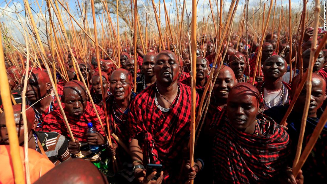 Kenyas Maasai Gather For Once In A Decade Ceremony To Turn Warriors 