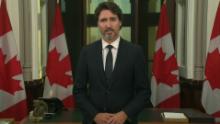 screengrab Justin Trudeau Canada second wave 