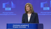 Stella Kyriakides, European Commissioner for Health, says the rise in coronavirus cases across Europe is &quot;a real cause for concern.&quot;