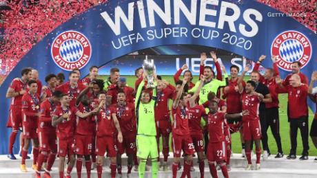 UEFA&#39;s social-distanced Super Cup