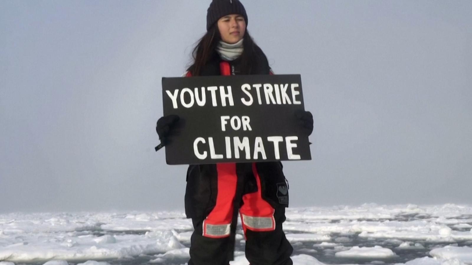 teenager-stages-arctic-school-strike-for-the-climate-cnn-video