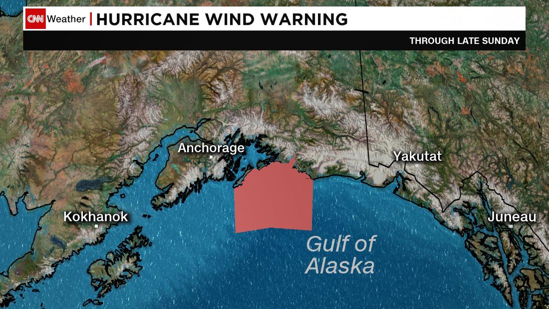 A rare hurricane force wind warning was just issued for Alaska CNN