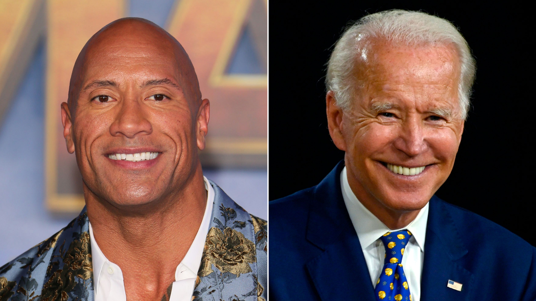 Dwayne 'The Rock' Johnson endorses Joe Biden and Kamala Harris