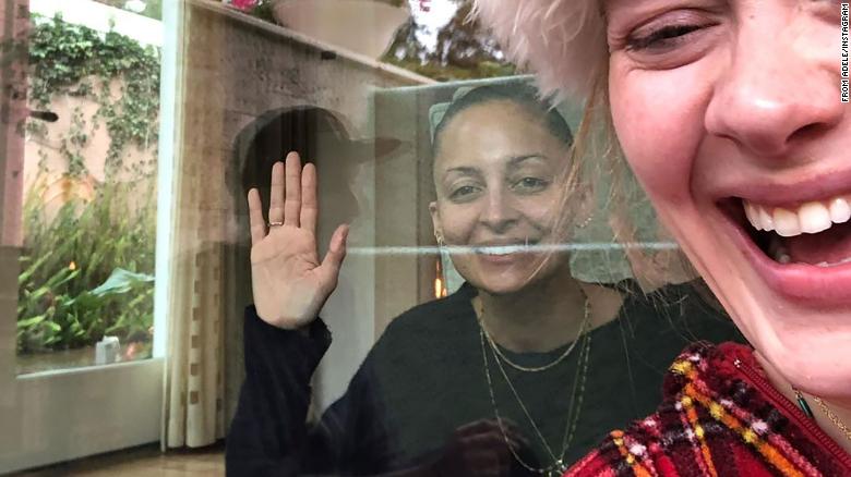 Adele shows off her silly side in birthday post for Nicole Richie