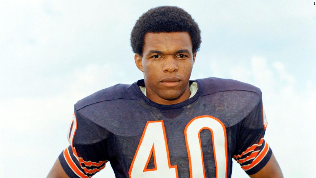 NFL legend &lt;a href=&quot;https://www.cnn.com/2020/09/23/us/gale-sayers-chicago-bears-dead-spt-trnd/index.html&quot; target=&quot;_blank&quot;&gt;Gale Sayers&lt;/a&gt;, widely regarded as one of the greatest running backs to ever carry a football, died September 23 at the age of 77. At 34, Sayers became the youngest player ever inducted into the Hall of Fame. His short seven-season career was cut short by injuries to both knees, but not before twice leading the league in rushing and earning five first-team All-Pro selections.