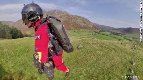 There are hopes the jet suit could have huge potential to deliver emergency care.