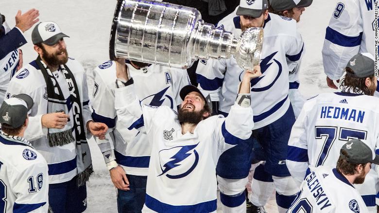 Tampa Bay Lightning win the NHL’s Stanley Cup