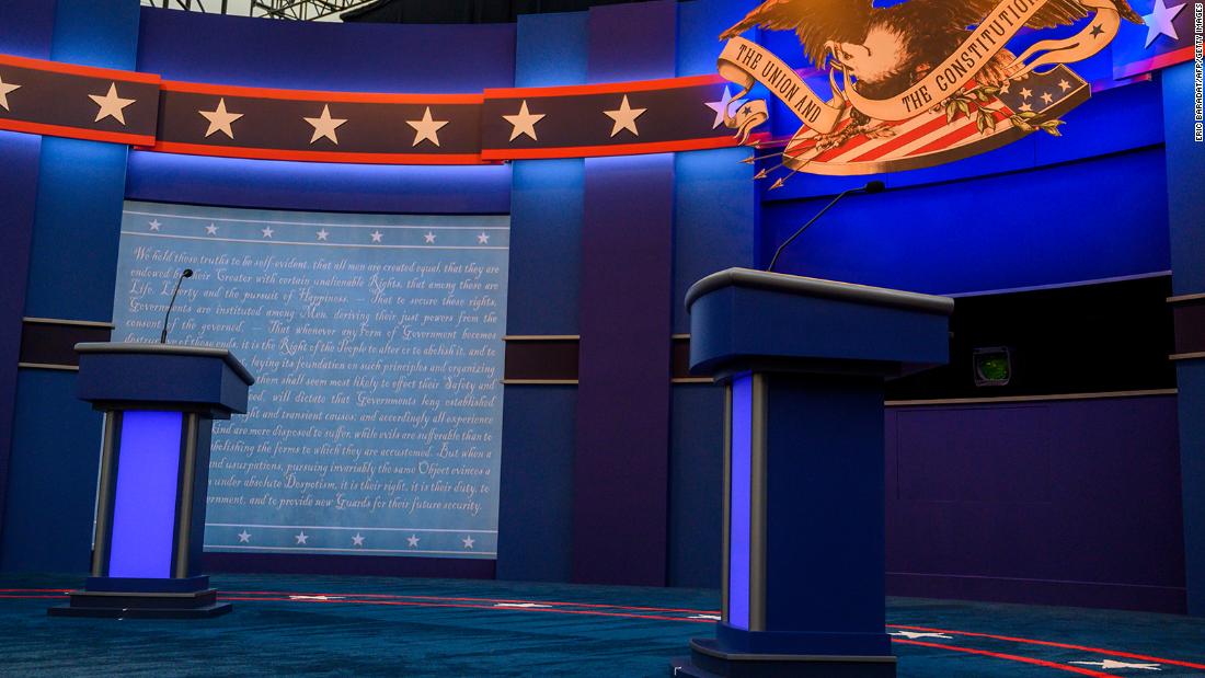 Presidential Debate Background