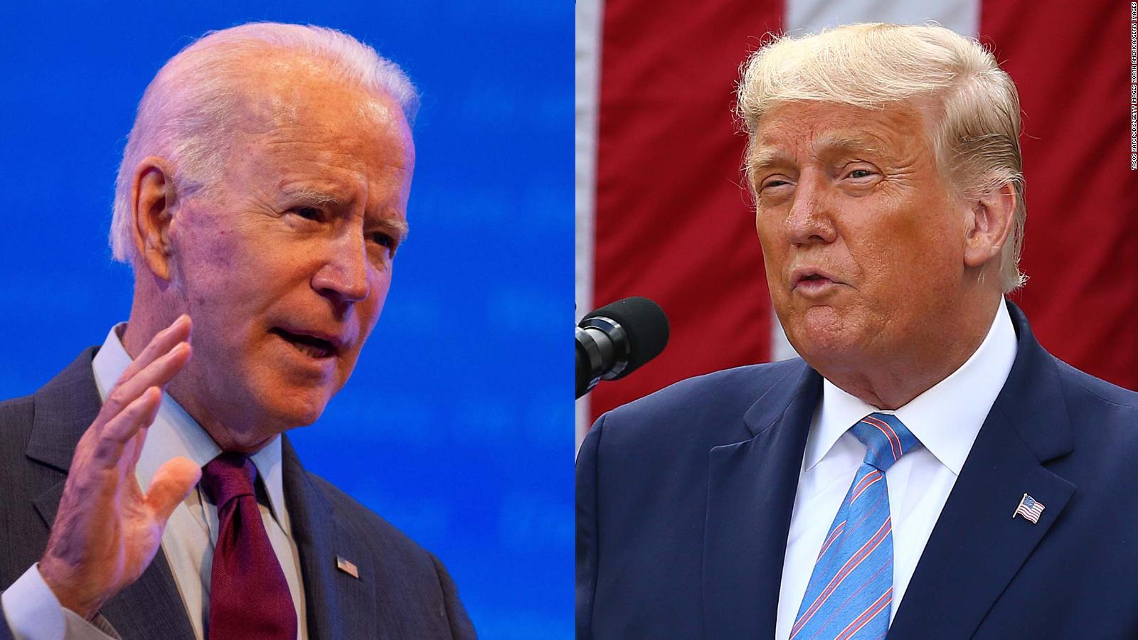 Así se preparan Trump y Biden para el primer debate presidencial CNN