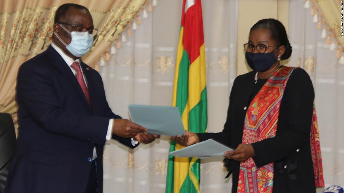 Togo names first female Prime Minister