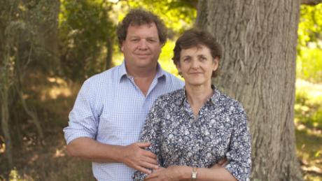 Knepp estate&#39;s owners, Charlie Burrell and Isabella Tree.