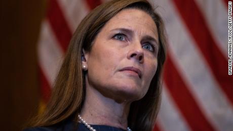 Amy Coney Barrett stresses late Justice Scalia's influence in opening statement to Senate