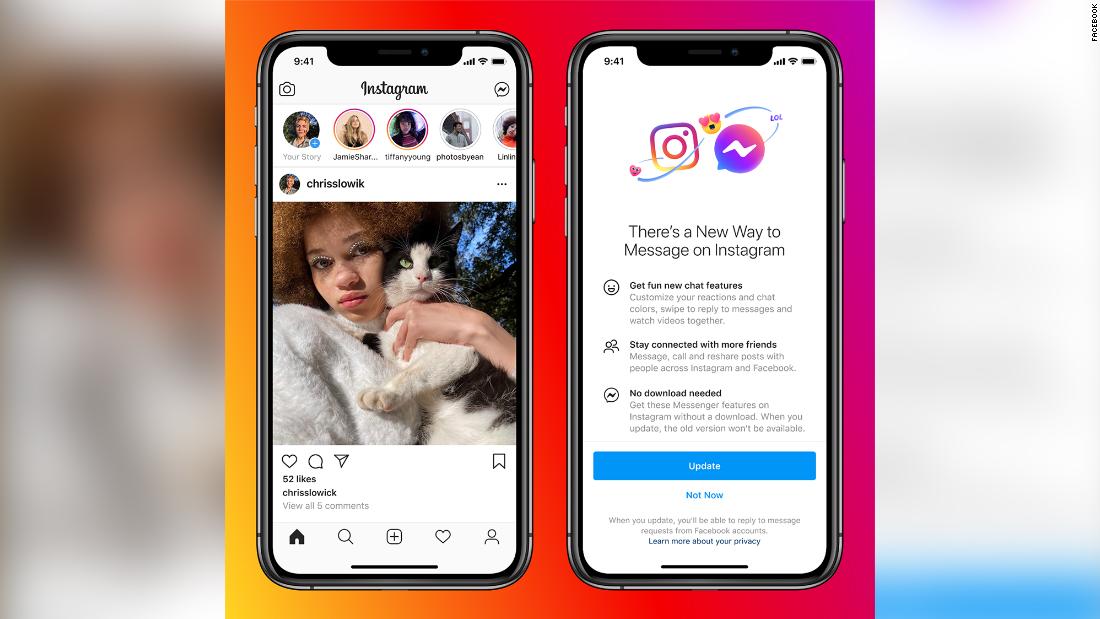 Facebook avanza en la fusión de Messenger, Instagram y WhatsApp - CNN Video