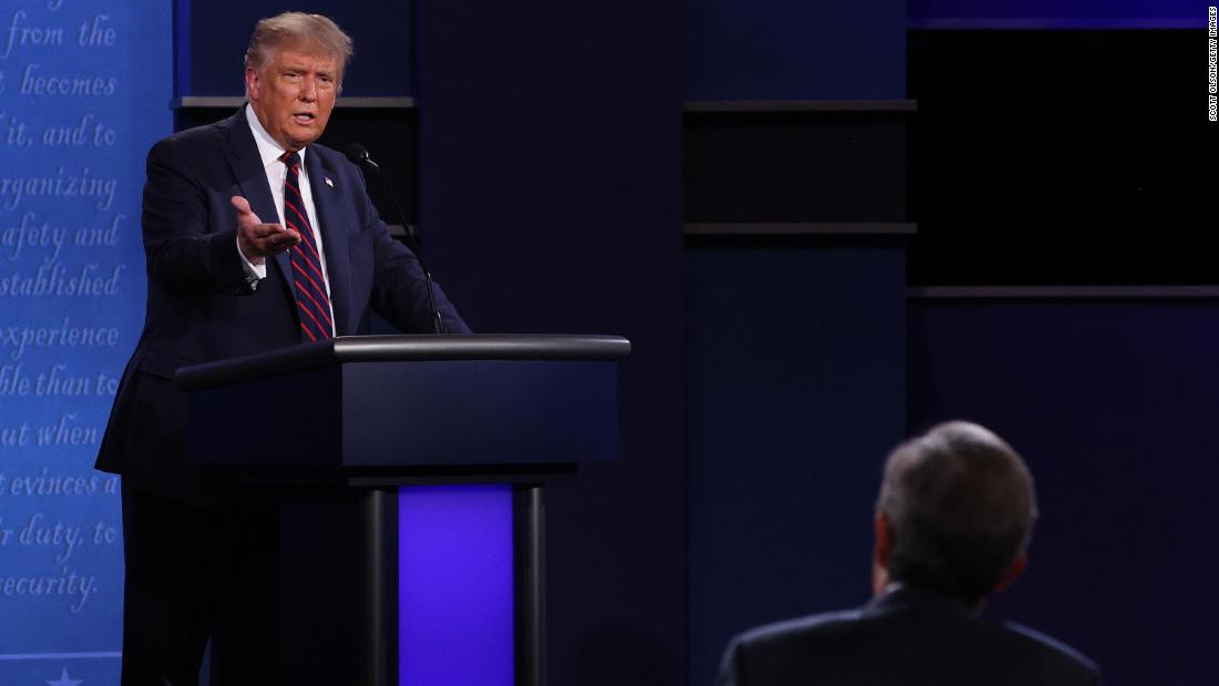 Trump's debate callout bolsters far-right Proud Boys - CNN