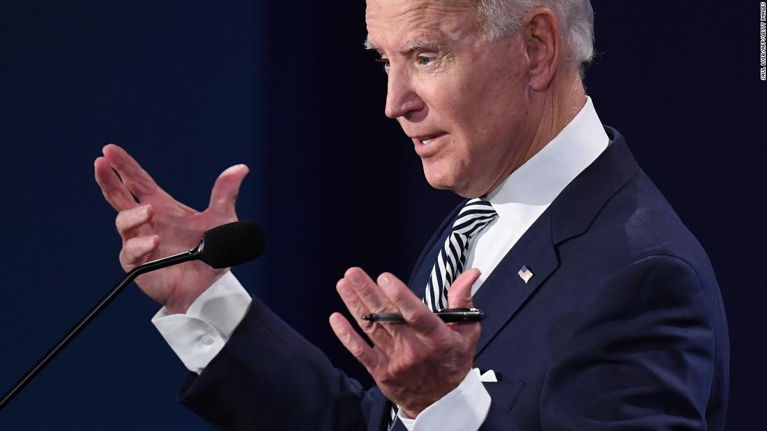 Biden uses 'inshallah' in response to Trump during debate, lighting up Twitter - CNN