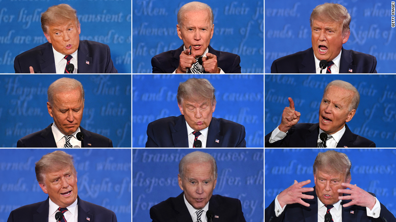 Watch the key moments from the first presidential debate