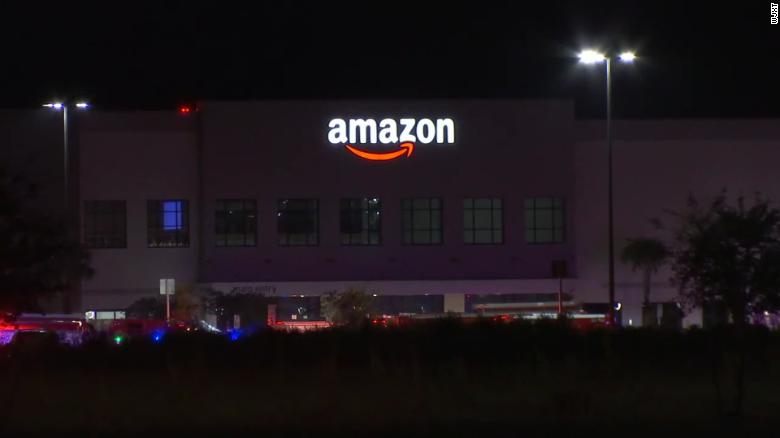 Shooting at Amazon facility in Jacksonville leaves at least one dead