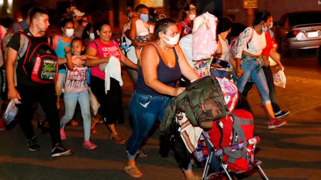 Honduras Caravan Heads Towards Us To Escape Pandemic Induced Poverty Cnn 