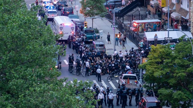 New York attorney general sues NYPD over ‘brutal’ handling of George Floyd protesters