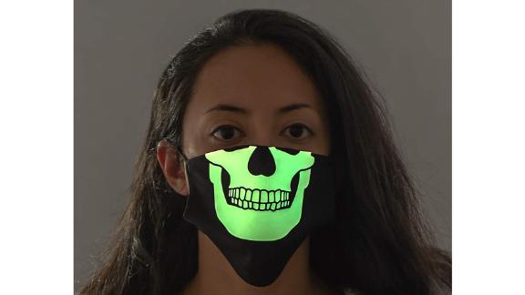 Costume Agent Glow-in-the-Dark Skeleton Mask