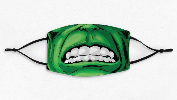 Assmasks Incredible Hulk Face Mask