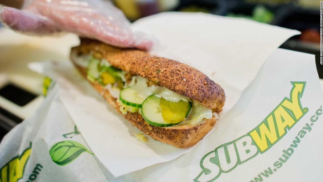 Subway has fresh baked Ciabatta bread!