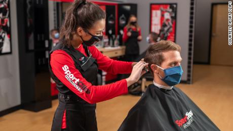 Sport Clips&#39; CEO Edward Logan said salons have proven they can operate safely.