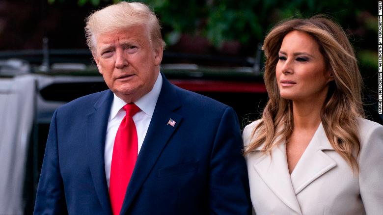 President Donald Trump and first lady Melania Trump test positive for  Covid-19 - CNNPolitics