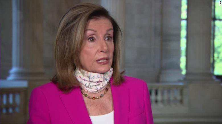 Pelosi reacts to Trump's coronavirus diagnosis