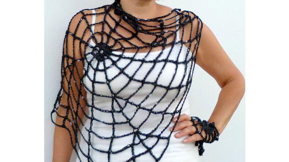 PatternsIsland Halloween Spiderweb Outfit Crochet Pattern PDF