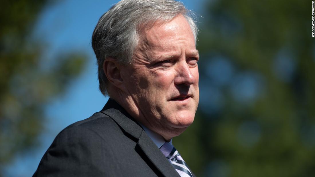 Senate Judiciary chairman wants to interview former Trump chief of staff Mark Meadows