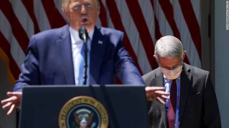 Covid-19 tension building between Trump and Fauci 
