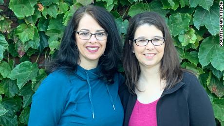 Marie Fiebach (left) and Kelly Schoeppner (right) found their friendship got deeper over the course of the pandemic. 