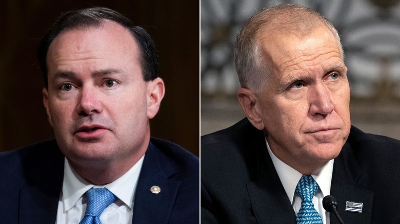 Sen. Mike Lee (R-UT) and Sen. Thom Tillis (R-NC)