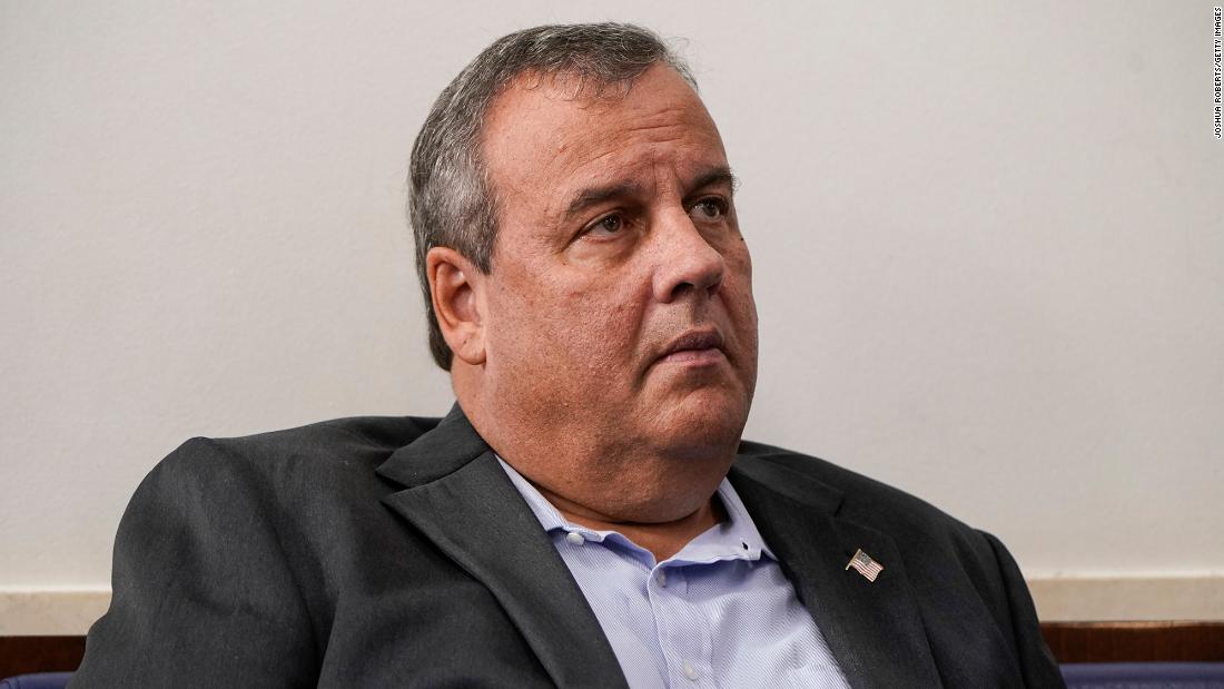 Christie reveals he spent 7 days in ICU and admits he was 'wrong' to not wear a mask