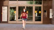 University Center in downtown Phoenix used to be bustling with students going to class. Now, it&#39;s mostly empty. 