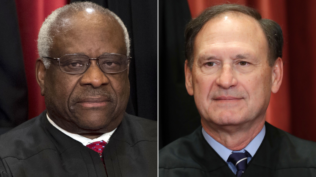 Thomas and Alito attack same-sex marriage ruling with court in flux -  CNNPolitics